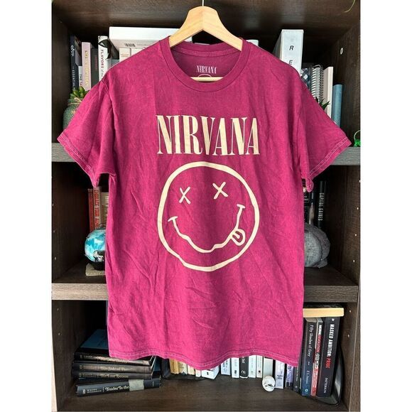 NIRVANA Other - NWOT Nirvana Original Smiley Unisex T-Shirt Size Medium